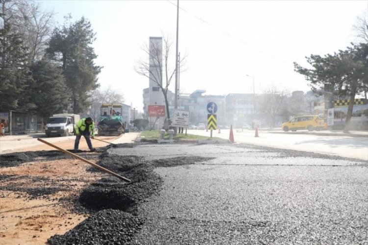 Bursa İneg&ouml;l'de 24 kilometre yol kaplaması yapıldı