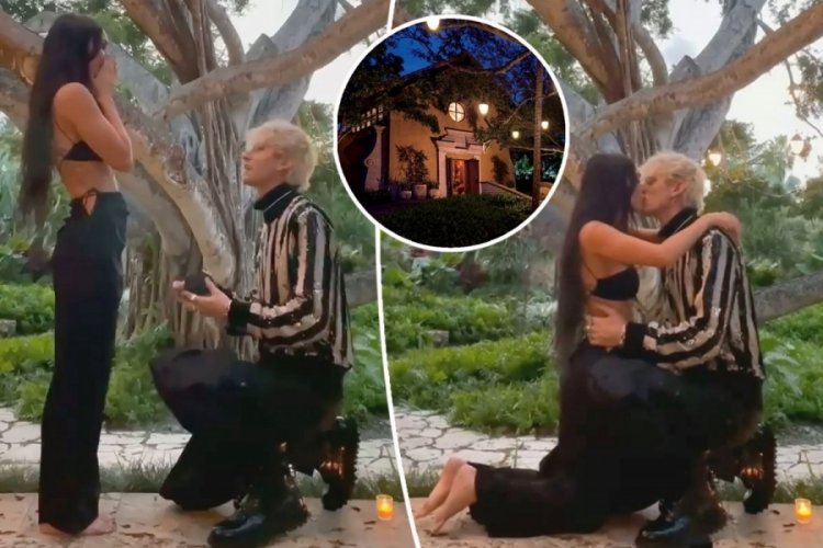 Machine Gun Kelly'den Megan Fox'a evlilik teklifi