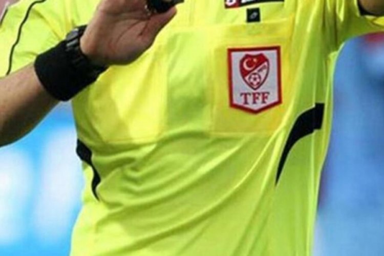 Bursaspor Erzurumspor ma&ccedil;ının hakemi belli oldu