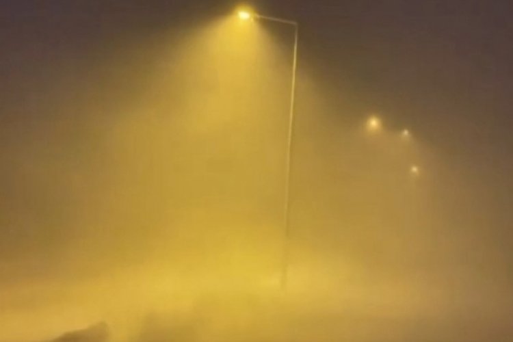 Bursa Uludağ'da kar fırtınası! G&ouml;z g&ouml;z&uuml; g&ouml;rmedi