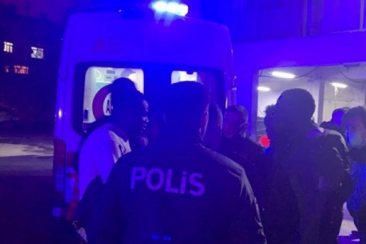 Yabancı uyruklu şahıslar &ouml;nce kavga etti sonra yangın &ccedil;ıkardı