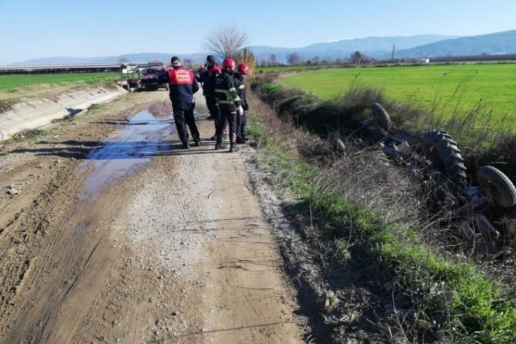 Su birikintisinden ka&ccedil;mak isterken canından oldu