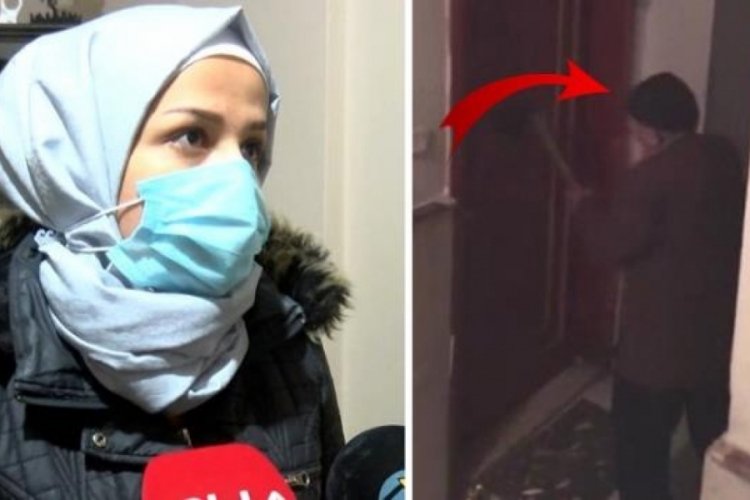 Zammı kabul etmeyen kiracının kapısını baltayla kırdı