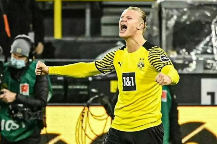 Erling Haaland, Borussia Dortmund tarihine adını yazdırdı