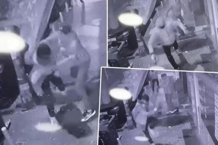 Dehşet anları! D&ouml;ve d&ouml;ve s&uuml;r&uuml;kleyip tabancayla vurdular