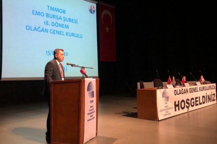 TMMOB Elektrik M&uuml;hendisleri Odası Bursa şubesinde se&ccedil;im heyecanı
