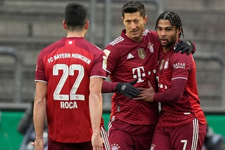 Bayern M&uuml;nih ve Lewandowski tarihe ge&ccedil;ti