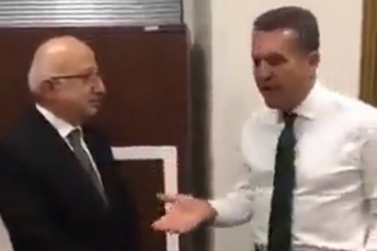 TDP Genel Başkanı Sarıg&uuml;l'&uuml;n il başkanına kızdığı anlar g&uuml;ndem oldu!