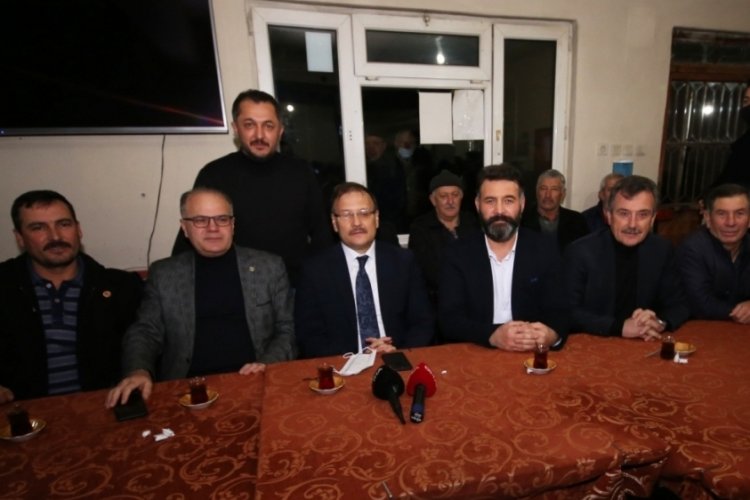 AK Parti Bursa Milletvekili &Ccedil;avuşoğlu'ndan k&ouml;yl&uuml;lere s&uuml;rpriz ziyaret