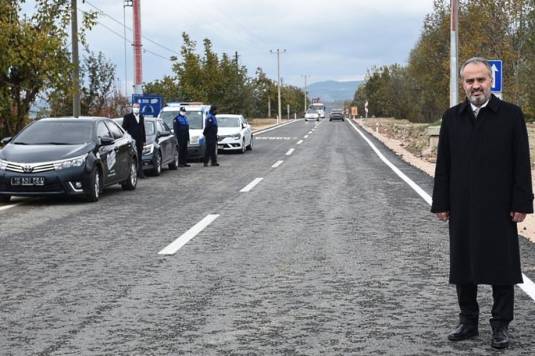 Bursa Yunuseli yolunda işlem tamam