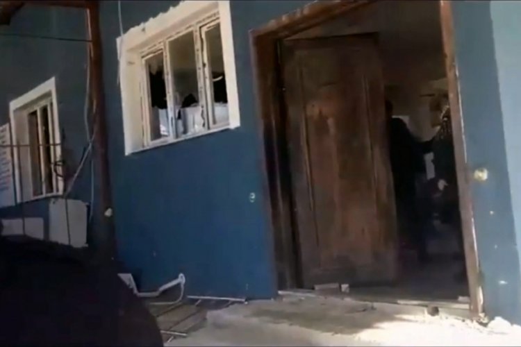 Hatay'da taziye evinde &ccedil;ıkan yangında 15 kişi dumandan etkilendi