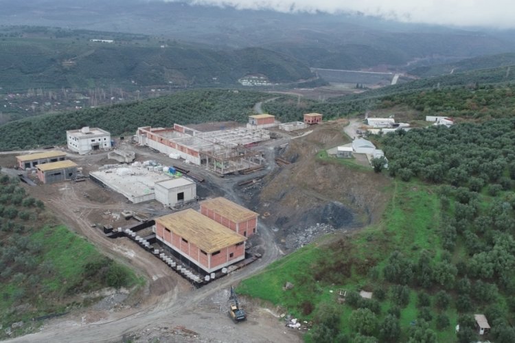 Bursa'da Gemlik'in i&ccedil;me suyu projesinde &ccedil;alışmalar devam ediyor