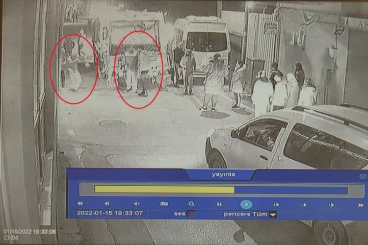 Bursa'da temizlik g&ouml;revlisine yumruklu saldırı