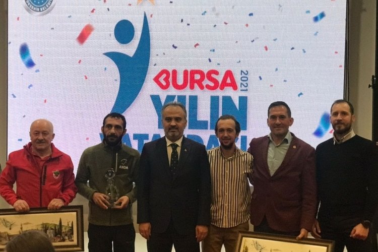 Bursa'da 2021 yılının vatandaşı belli oldu! İşte o isim