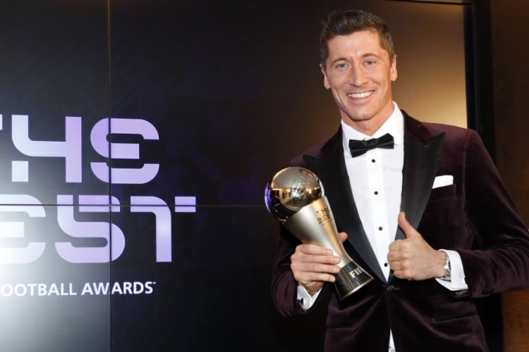FIFA Yılın En İyi Futbolcu &Ouml;d&uuml;l&uuml; Robert Lewandowski'nin