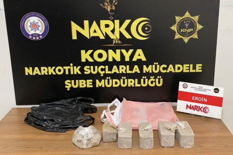 Konya'daki uyuşturucu operasyonunda 8 kişiye tutuklama