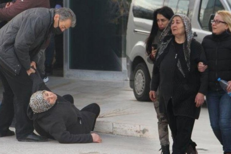 Oğlunu kaybeden anne morgda kriz ge&ccedil;irdi