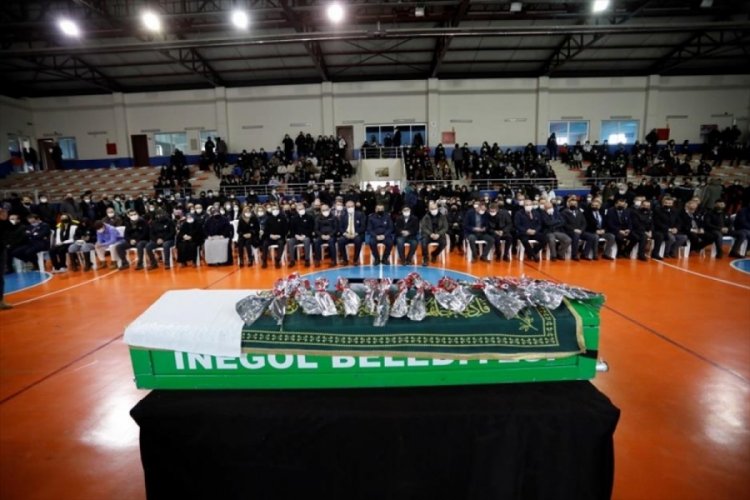 Bursa İneg&ouml;l'de Recep Erdoğan son yolculuğuna uğurlandı