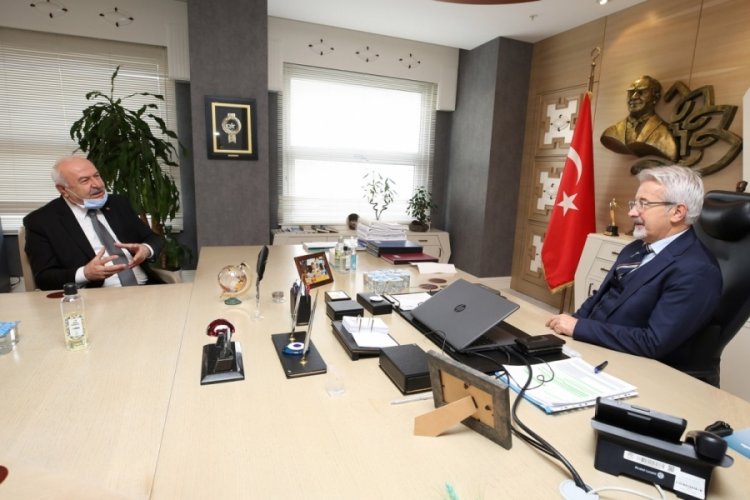 Bursa Kent Konseyi Başkan Erdem'i ziyaret etti