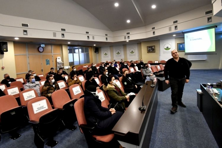 Bursa Osmangazi'de personele iş g&uuml;venliği eğitimi