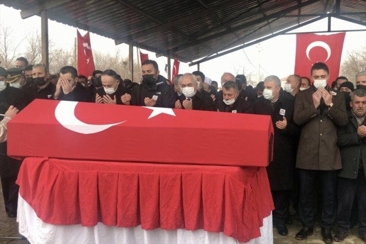 Şehit Jandarma Uzman &Ccedil;avuş Ayberk Soyutemiz'e son g&ouml;rev
