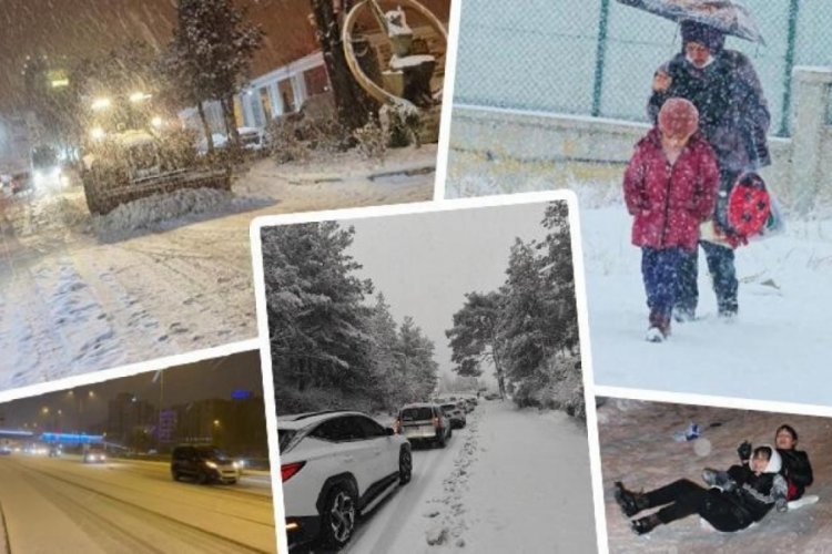 T&uuml;rkiye kara teslim! Bursa dahil 52 ilde okullar tatil