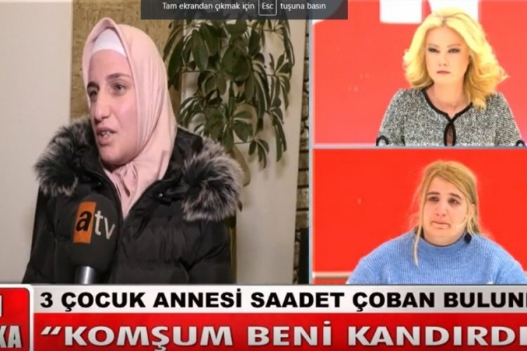 1 aydır kayıp olan Saadet &Ccedil;oban'ı Bursa polisi buldu