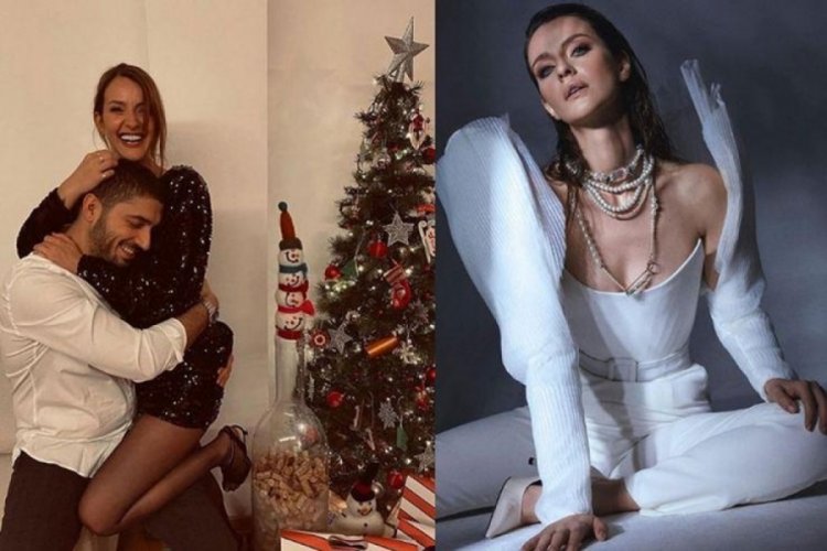 İrem Helvacıoğlu ve sevgilisi Yolaç Özcan'dan romantik poz