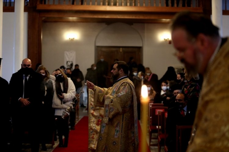 Bursa Trilye'de Fener Rum Patriği Bartholomeos ayin y&ouml;netti