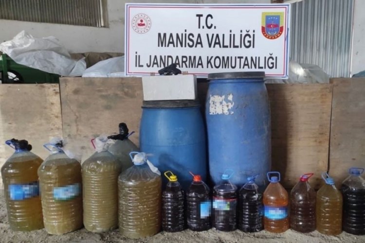 360 litre el yapımı şarap ele ge&ccedil;irildi