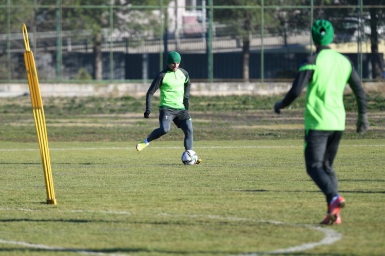 Bursaspor taktik &ccedil;alıştı