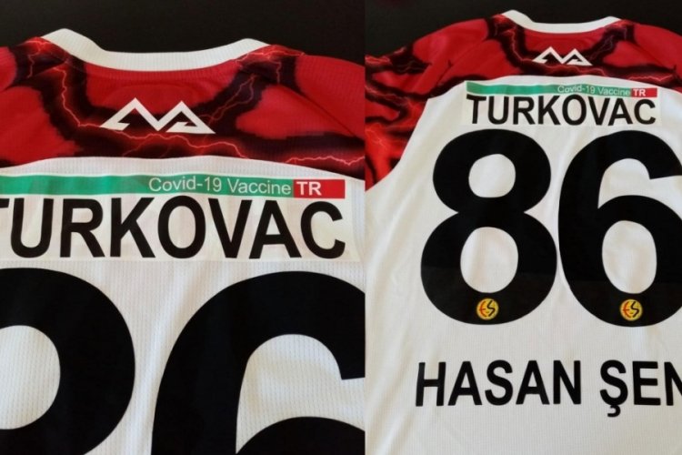 Eskişehirspor forma sırt reklamına Turkovac'ı aldı!