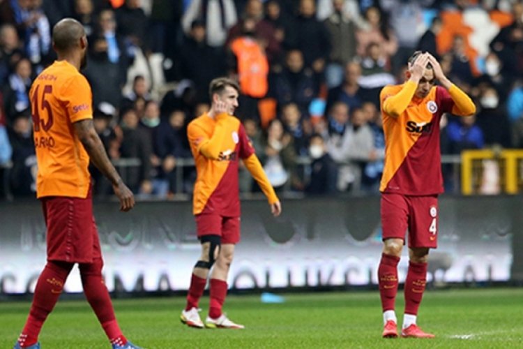Galatasaray'ın k&ouml;t&uuml; gidişatı devam ediyor