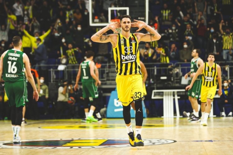 Fenerbah&ccedil;e Beko, Zalgiris Kaunas'a şans tanımadı