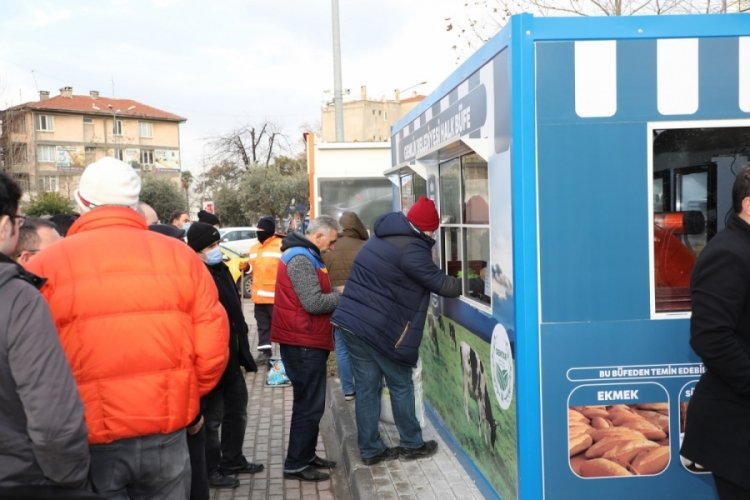 Bursa, Gemlik'te "Halk B&uuml;fe"ler hizmete girdi