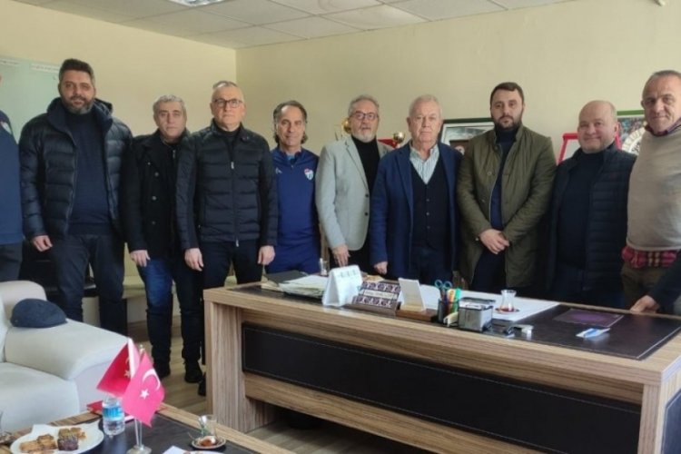 Bursaspor Divan Kurulu Vakıfk&ouml;y'&uuml; ziyaret etti