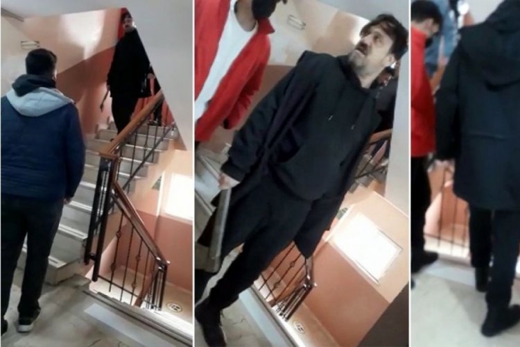 Baltayla okula gelen veli g&ouml;zaltına alındı