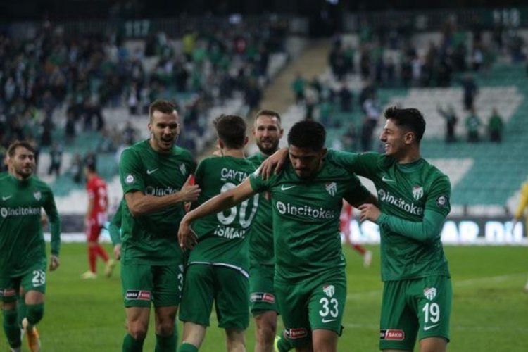 Bursaspor i&ccedil;in tek yol galibiyet