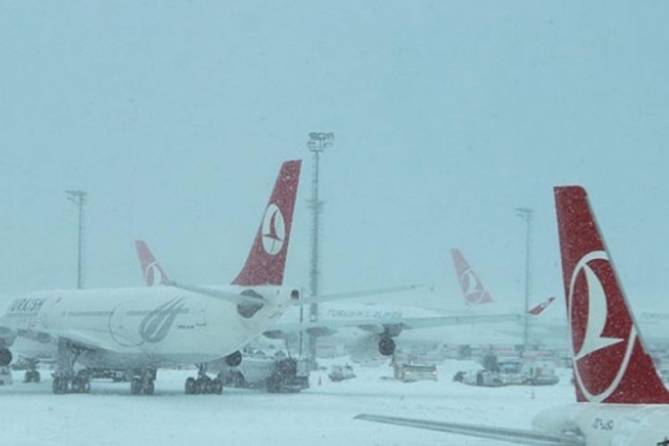 THY, İstanbul Havalimanı varışlı ve kalkışlı 36 seferi iptal etti
