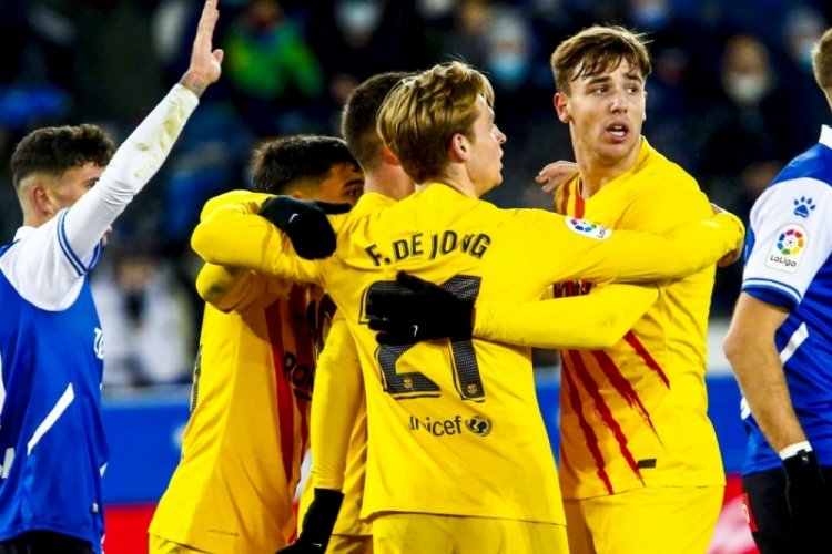 Barcelona, 3 puana Frenkie de Jong ile ulaştı