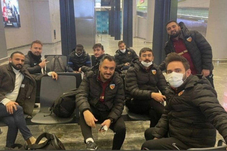 Kayserispor ekibi İstanbul'da mahsur kaldı