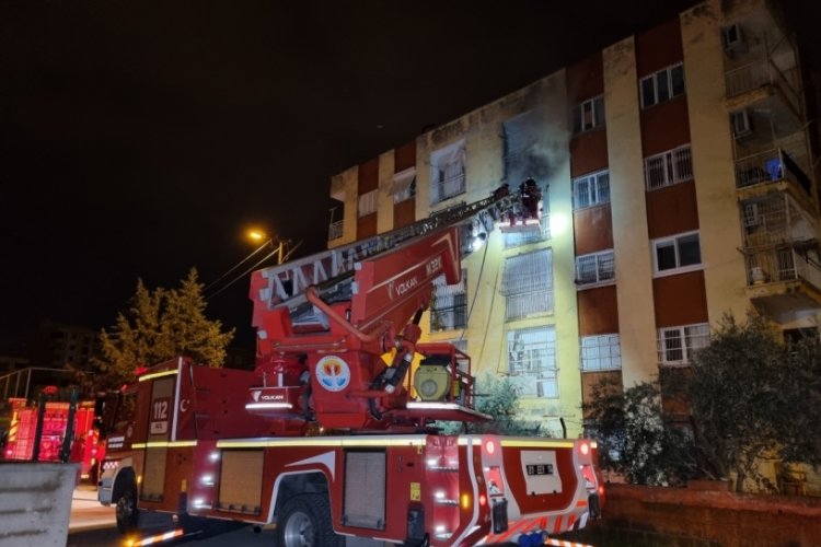 Adana'da soba k&uuml;l&uuml; yangına neden oldu