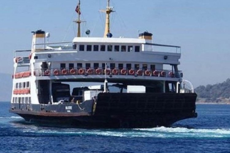Bozcaada'ya t&uuml;m feribot seferleri iptal