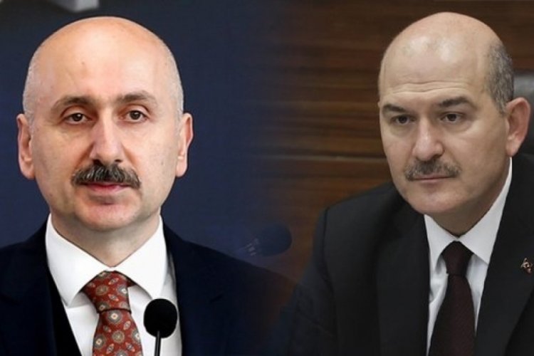 İ&ccedil;işleri Bakanı Soylu ile Bakan Adil Karaismailoğlu İstanbul'da