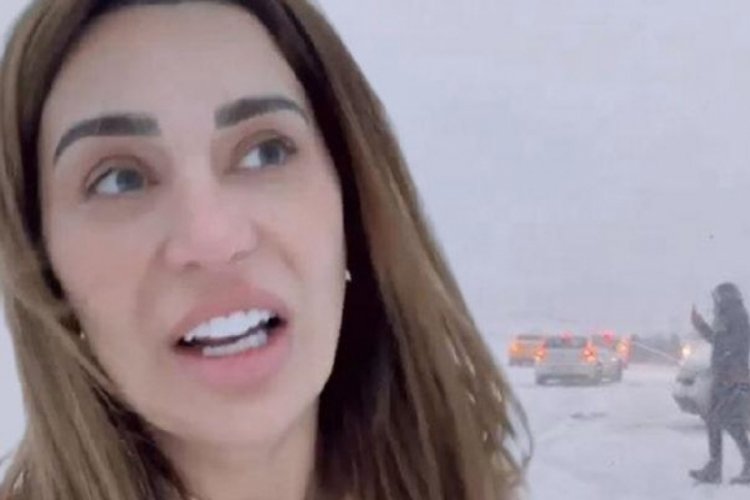 Ebru Şancı, g&uuml;zellik merkezinden eve zor gitti