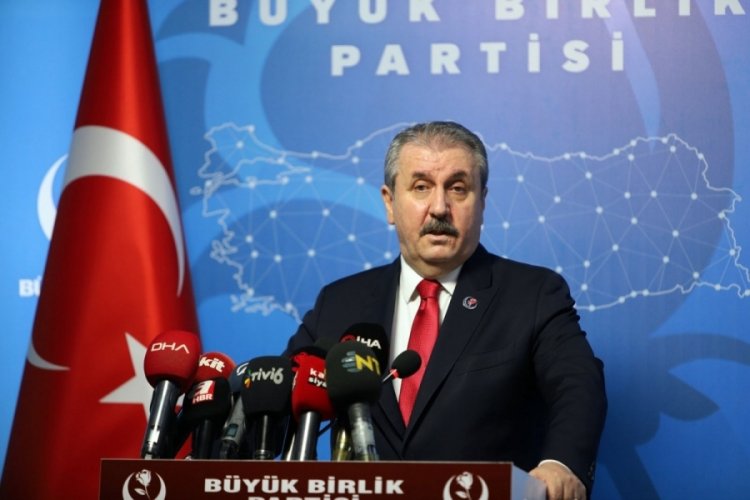 Mustafa Destici'den İmamoğlu'na tepki: Bu ne sorumsuzluktur
