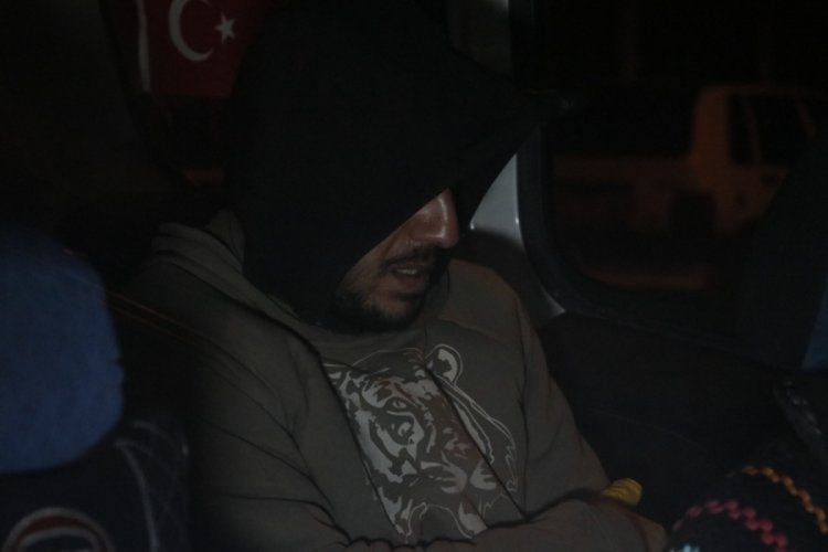 Hırsızlık i&ccedil;in girdiği yerde su&ccedil;&uuml;st&uuml; yakalandı