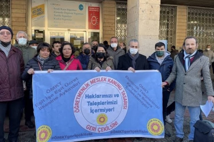 Eğitim Sen Bursa'dan 'Tasarı geri &ccedil;ekilsin' a&ccedil;ıklaması