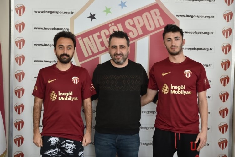 İneg&ouml;lspor Yılmaz ve Yusuf'la anlaşma sağladı