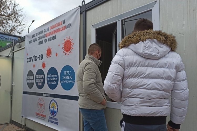 Edirne'de 'Mobil PCR' birimi kuruldu